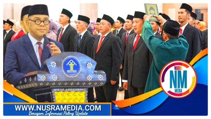 Kepala Kanwil Kemenkumham NTB Lantik 64 Notaris, Ini Pesan Parlindungan