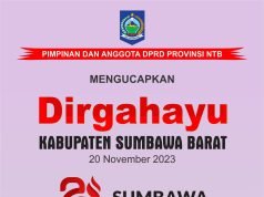DPRD PROVINSI NTB : DIRGAHAYU KABUPATEN SUMBAWA BARAT