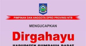 DPRD PROVINSI NTB : DIRGAHAYU KABUPATEN SUMBAWA BARAT