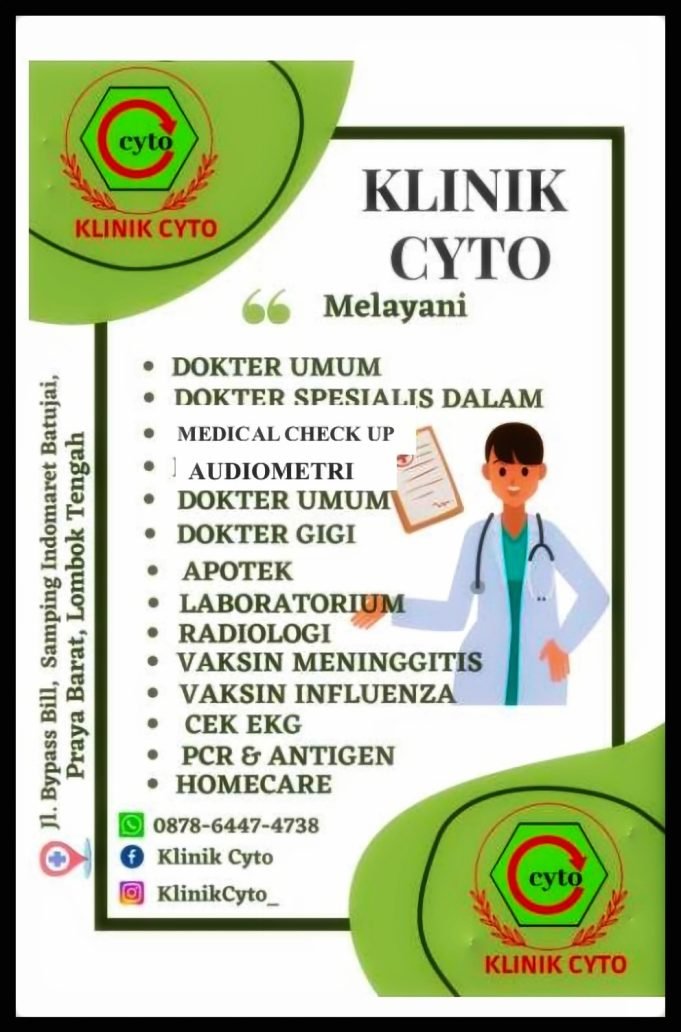 INFO LAYANAN KESEHATAN : YUK, KE KLINIK CYTO AJA !