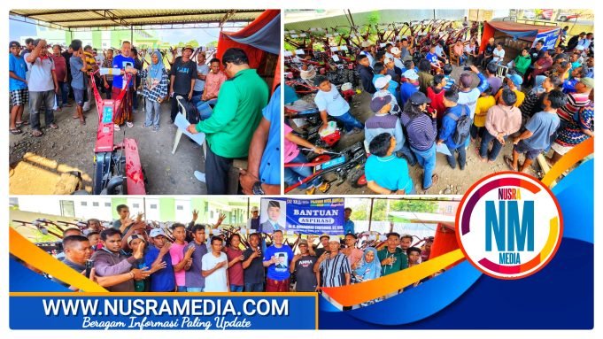 Berikan Bantuan Puluhan Unit Alsintan Bagi Kelompok Tani di Bima : “Terimakasih HMS”