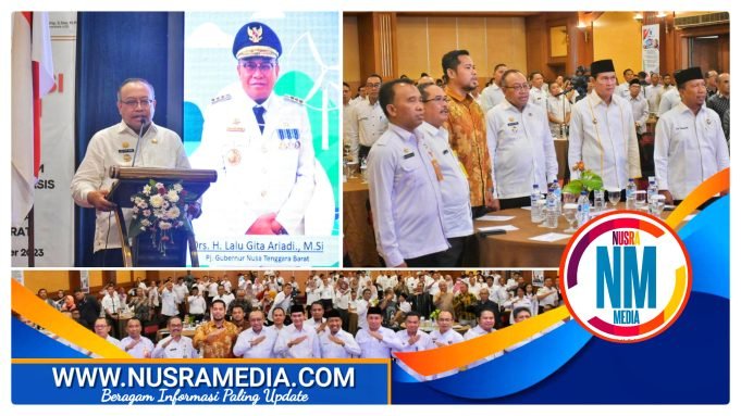 Apresiasi Diskominfotik NTB, Pj Gubernur Buka Rakorprov 2023