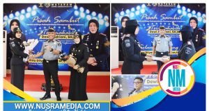 Acara Pisah Sambut Dihadiri Kakanwil Kemenkumham NTB, Kalapas Perempuan Mataram Resmi Berganti