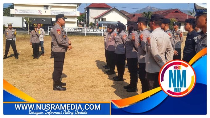 Jelang Pemilu 2024, Polres Sumbawa Barat Gelar Operasi Mantap Brata Rinjani