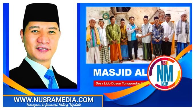 Jum’at Berkah, HMS Berikan Bantuan Untuk Masjid Al-Falah di Bima