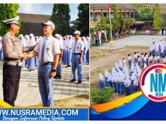 Satlantas Polres Loteng Sosialisasikan Tertib Lalulintas di MAN 1 Loteng