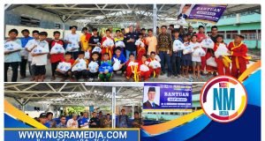 HMS Bagikan 15 Ribu Bibit Lele dan Sembako di Ponpes Al-Ikhlas Muhammadiyah Kota Bima