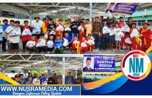 HMS Bagikan 15 Ribu Bibit Lele dan Sembako di Ponpes Al-Ikhlas Muhammadiyah Kota Bima