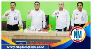 Duta Integritas Lingkungan Kanwil Kemenkumham NTB Dikukuhkan