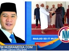 HMS Berikan Bantuan Untuk Masjid SDIT Mutiara Sunnah di Alas Barat