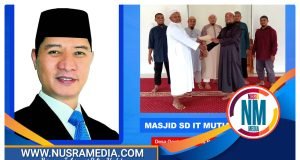 HMS Berikan Bantuan Untuk Masjid SDIT Mutiara Sunnah di Alas Barat