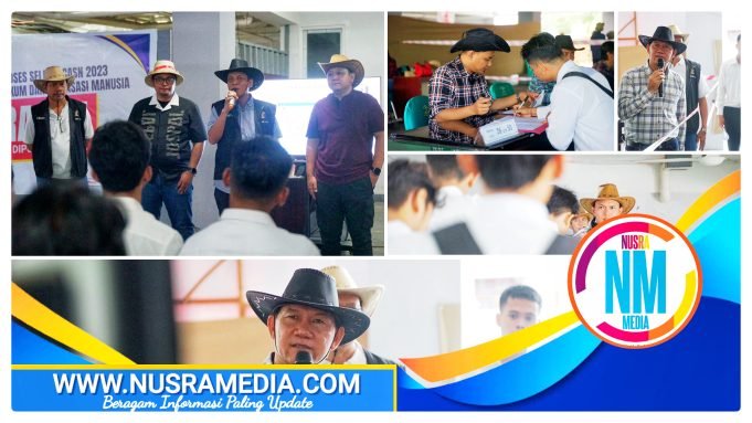 SKD CASN Kemenkumham Tampil Beda : Usai Baju Pantai, Kini Panitia Bergaya Ala Koboi