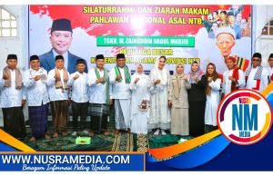 Kapolda NTB Ziarah ke Makam Pahlawan TGKH M Zainuddin Abdul Majid