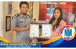 Kanwil Kemenkumham NTB Serahkan Sertifikat Apostille