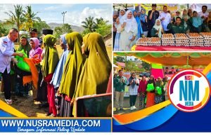 HMS Hadiri Gerakan Pangan Murah di Bima