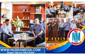 Kakanwil Kemenkumham Sambangi Kajati NTB Perkuat Sinergitas