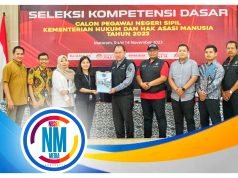SKD Calon ASN di Kanwil Kemenkumham NTB Berakhir : “Alhamdulillah Lancar”