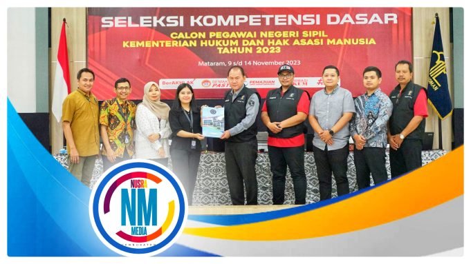 SKD Calon ASN di Kanwil Kemenkumham NTB Berakhir : “Alhamdulillah Lancar”