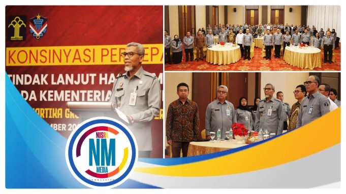 Irjen Kemenkumham Serukan Tindak Lanjuti Hasil Pemeriksaan BPK