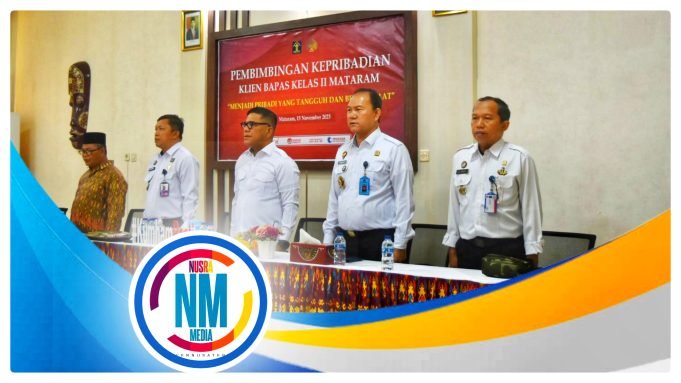 PK Bapas Mataram Didorong Berikan Bimbingan Terbaik Kepada Klien Pemasyarakatan