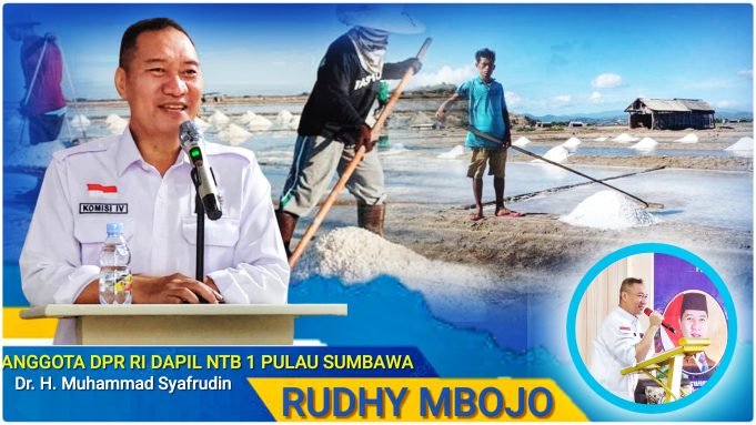 Respon Harapan Besar Petani Garam, HMS “Gercep” Usulkan ke Pusat Bangun Jalan Produksi dan Gudang Garam di Bima