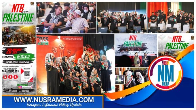 Gelar Aksi Solidaritas, Kurang 24 Jam Warga NTB Kumpulkan Ratusan Juta Untuk Palestina