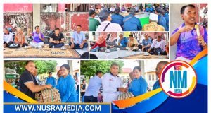 Kepala UPTD PLD Dampingi Kepala Diskominfotik NTB Salurkan Bantuan Telur Ayam di Cakranegara