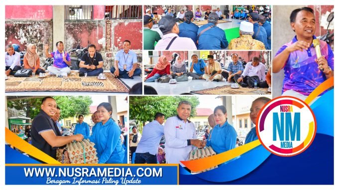 Kepala UPTD PLD Dampingi Kepala Diskominfotik NTB Salurkan Bantuan Telur Ayam di Cakranegara