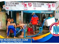 BPBD Distribusikan Air Bersih ke Rumah Pelanggan Perumdam Batulanteh