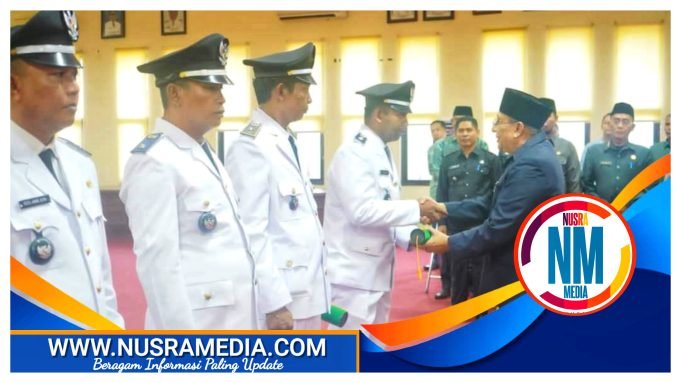 Empat Kades PAW Resmi Dilantik