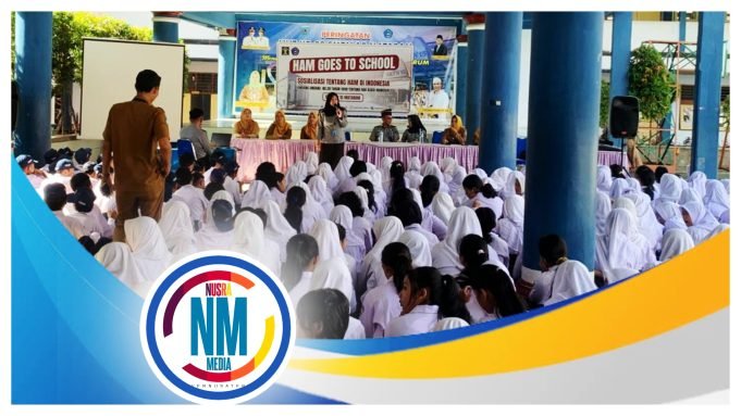Kanwil Kemenkumham NTB Tanamkan Pentingnya HAM bagi Siswa SMP