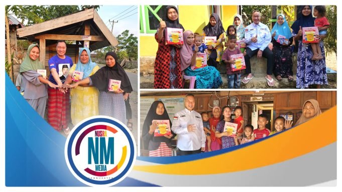 HMS Terjun Langsung Salurkan Bantuan PMT di Bima