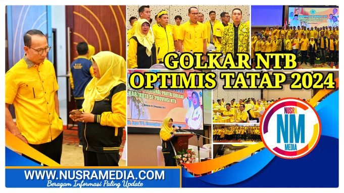 Siap “Tempur” Hadapi Pemilu 2024, Golkar NTB Turunkan 32 Ribu Saksi Berkualitas