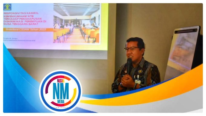 KP3A Gandeng Ditjen HAM dan Kemenkumham NTB Sosialisasikan Penghapusan Segala Bentuk Diskriminasi Terhadap Perempuan