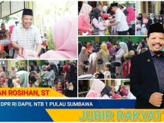 Johan Rosihan Serahkan Bantuan Makanan Tambahan Untuk Ibu Hamil dan Balita