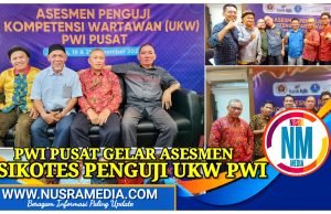 Empat Wartawan Senior PWI NTB Jadi Peserta Asesmen Psikotes Penguji UKW