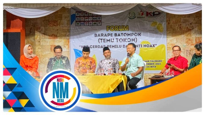 Doktor Najam Literasi Hoax Pemilu bersama Tokoh Parpol KSB