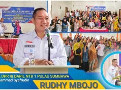 Gelar Sosialisasi 4 Pilar MPR, HMS Dapat Dukungan Positif dari Para Mantan PMI Sumbawa