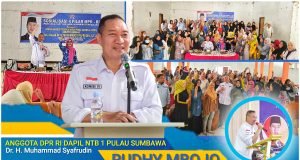 Gelar Sosialisasi 4 Pilar MPR, HMS Dapat Dukungan Positif dari Para Mantan PMI Sumbawa