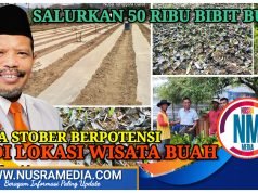 Disupport Johan Rosihan, Lahan Kritis Bakal “Disulap” Jadi Kebun Buah