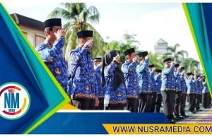 Gelar Upacara Peringatan HUT Korpri, Kanwil Kemenkumham NTB Gaungkan Netralitas ASN dalam Pemilu 2024