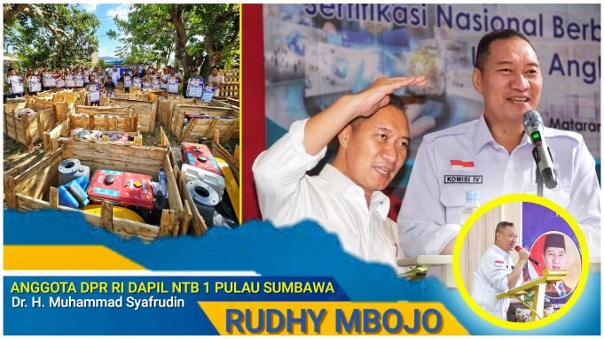 HMS Berikan Bantuan Alsintan Bagi Petani di Kabupaten Bima