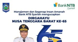 BANK NTB SYARIAH : DIRGAHAYU PROVINSI NTB KE-65