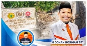 Diperjuangkan Johan Rosihan, Petani Sumbawa Kembali Dapat Bantuan RJIT