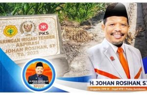 Diperjuangkan Johan Rosihan, Petani Sumbawa Kembali Dapat Bantuan RJIT