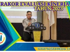 Gelar Rakor Evaluasi Kinerja, Parlindungan : Kuatkan Koordinasi, Tingkatkan Mitigasi Risiko !