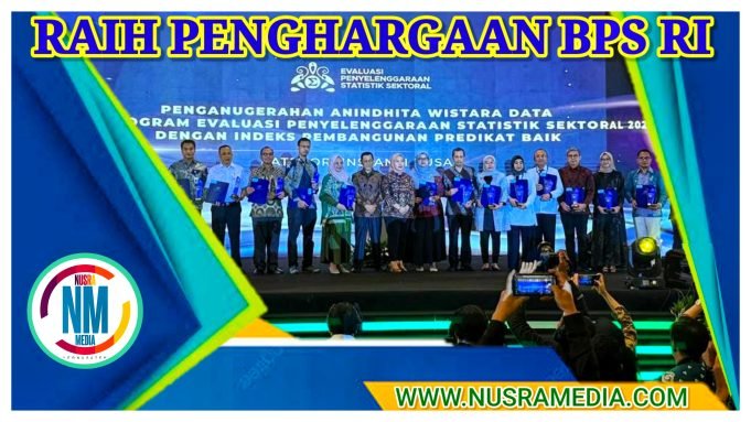 Kemenkumham Terima Penganugerahan dari BPS RI