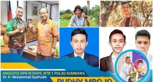 HMS Berangkatkan Lima Petani Milenial Pulau Sumbawa Magang ke Taiwan