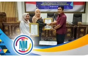 Kanwil Kemenkumham NTB Serahkan Sertifikat KIK untuk Tari Lenggo Siwe Mone dan Keris Sampari Ncuhi Dara