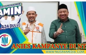 TKD AMIN Targetkan Anies Baswedan Kampanye Dua Kali di NTB